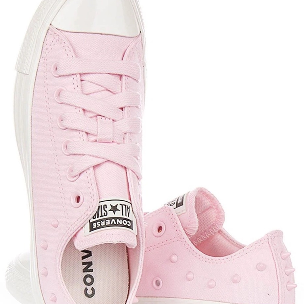 Converse Light Pink Canvas Sneakers